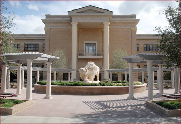 WTAMU Pedestrian Mall - Buffalo Fountain